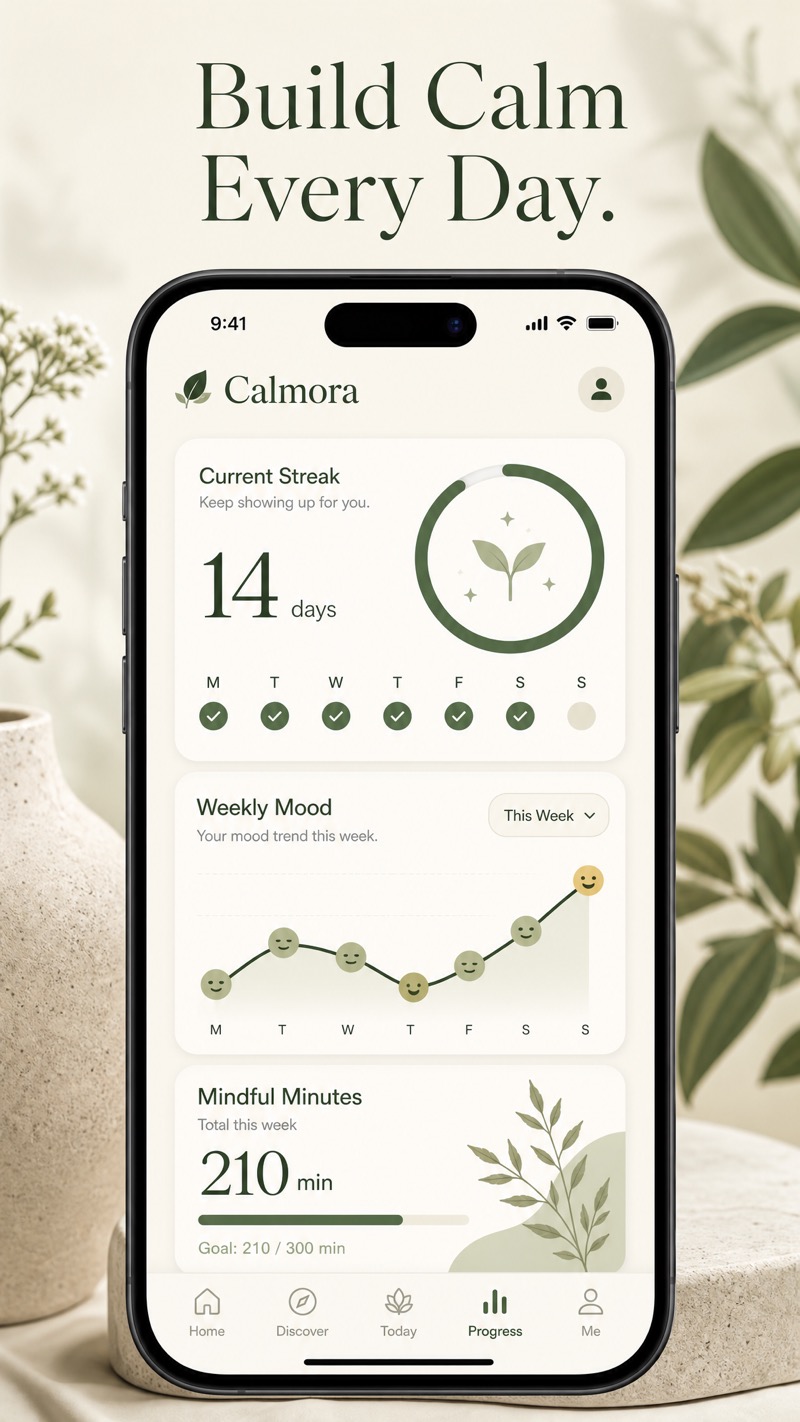 Portrait Phone Hero example app store screenshot