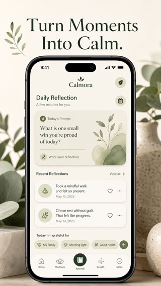 Portrait Phone Hero example app store screenshot 2
