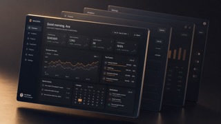 Multi-Screen Stack perspective mockup style preset