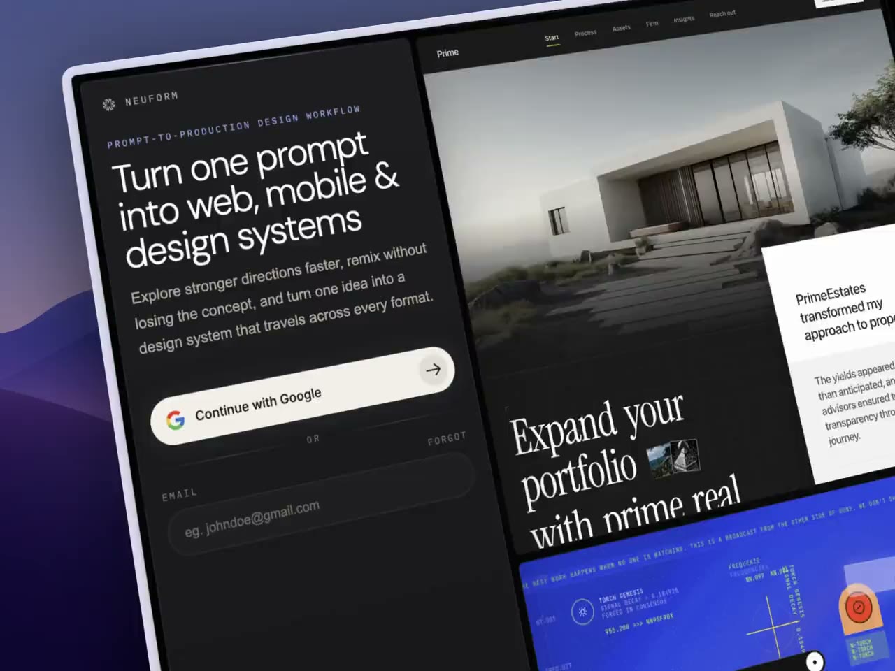 Screen recording walkthrough poster
