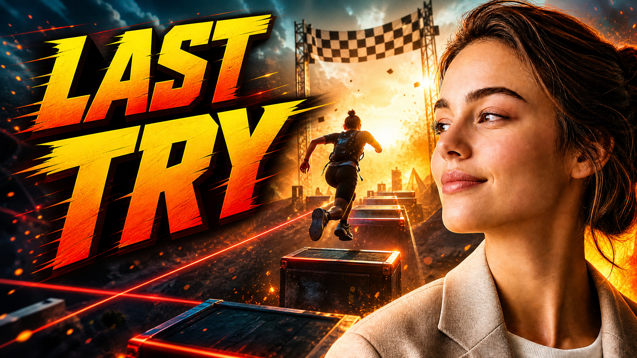 Gaming Energy YouTube thumbnail style preset