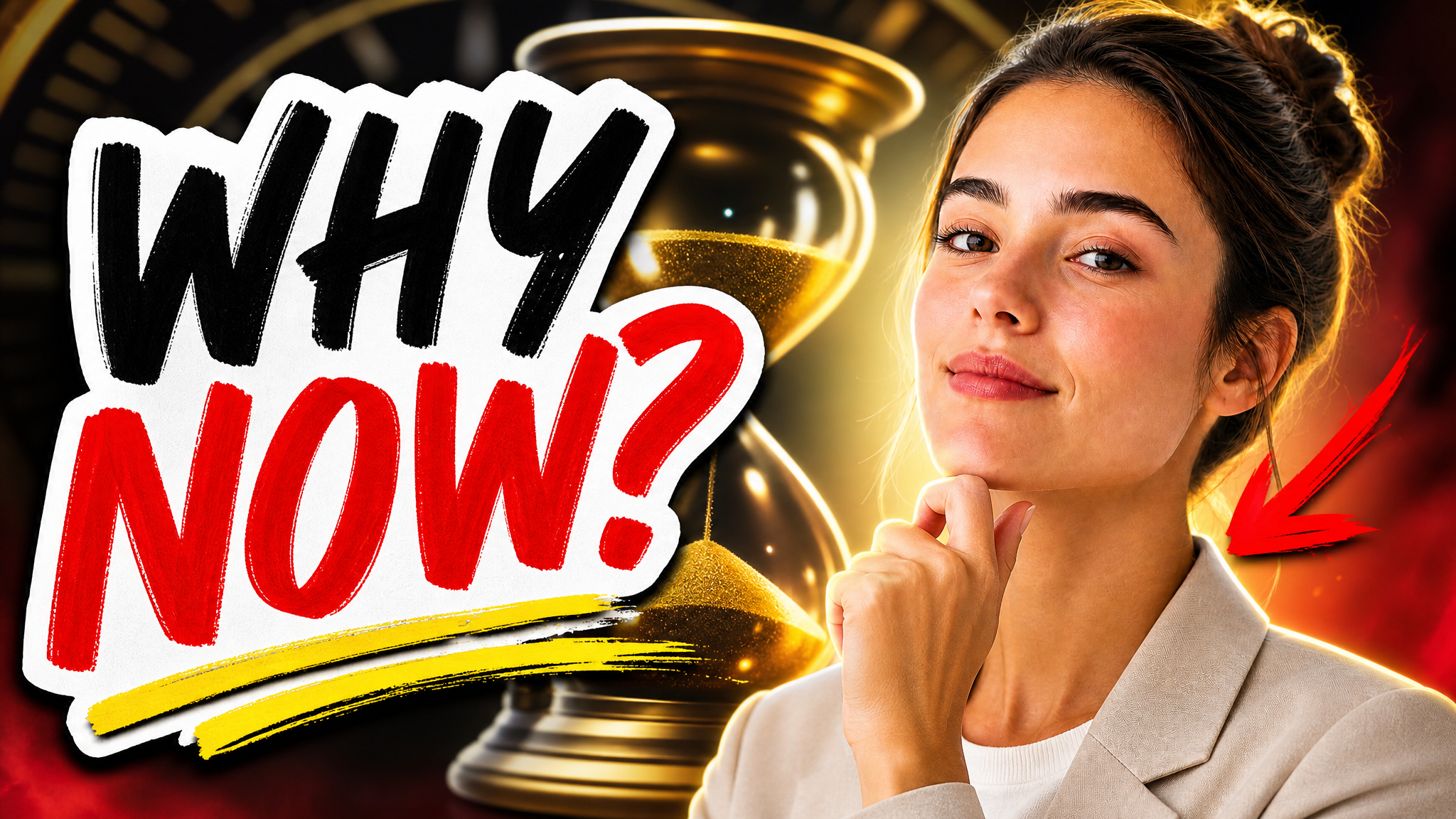 Question Hook example YouTube thumbnail 2