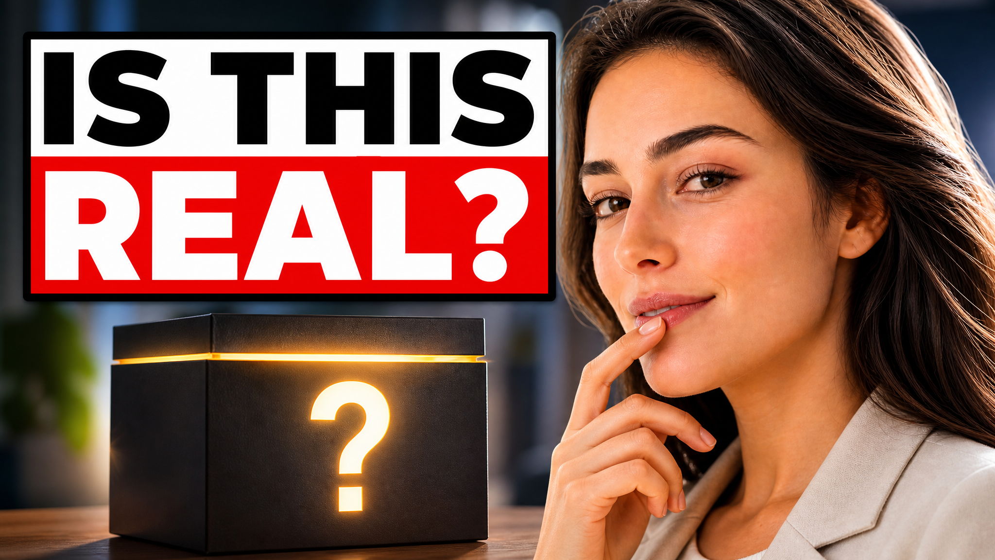 Question Hook example YouTube thumbnail 3