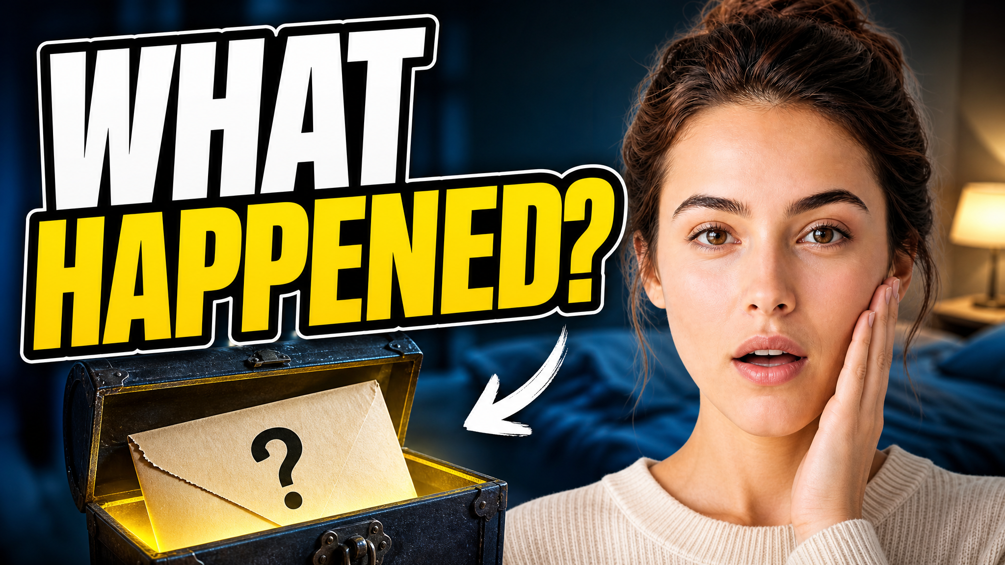 Question Hook example YouTube thumbnail 4
